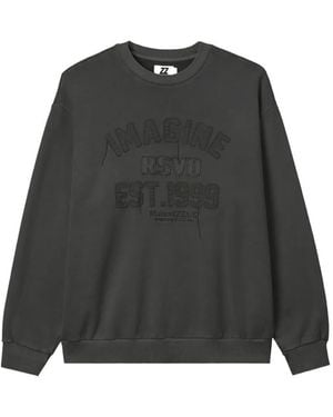Izzue Embroidered Logo-Patch Sweatshirt - Black