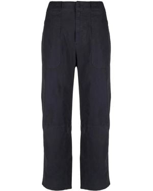 Rag & Bone Fiona Cotton Poplin Blouse - Blue
