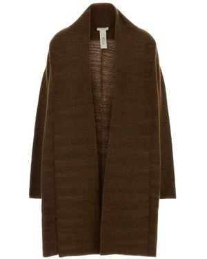 The Row Chocolate Cashmere-Blend Novaan Cardigan - Brown
