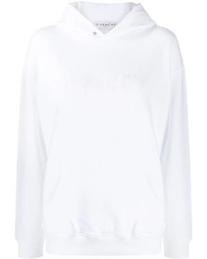 Givenchy Hoodie Met Logoprint - Wit