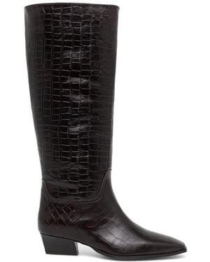 GANT Bassotte Embossed Boots - Black