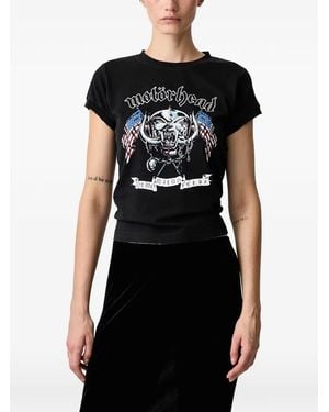 Vetements X Motörhead-Print T-Shirt - Black
