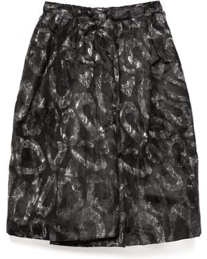 Comme des Garçons Rock Mit Grafischem Print - Grau