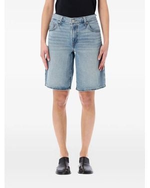 Levi's Baggy Dad Denim Shorts - Blue