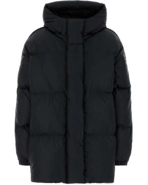 Herno Quilted Hooded Jacket - Blue