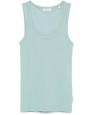 Marc O' Polo Scoop-Neck Vest Top - Blue