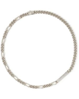 Lanvin Curb Chain Necklace - White