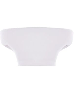 Duran Lantink Off-The-Shoulder Top - White