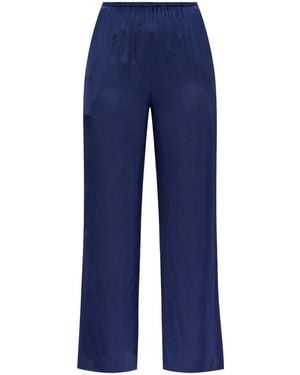 Diane von Furstenberg Gianna Straight Broek - Blauw