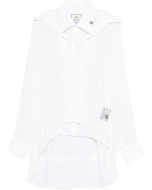 Maison Mihara Yasuhiro Double-Layered Shirt - White