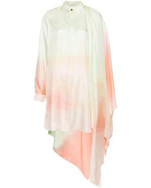 Zimmermann Natura Scarf Silk Shirt - White