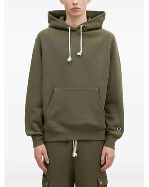 Champion Pouch Logo Hoodie - Green