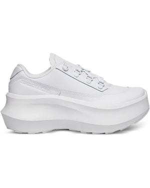 Salomon X Comme Des Garçons Homme Plus Sr811 Platform Trainers - White