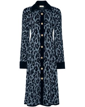 Temperley London Abrigo Adonis - Azul