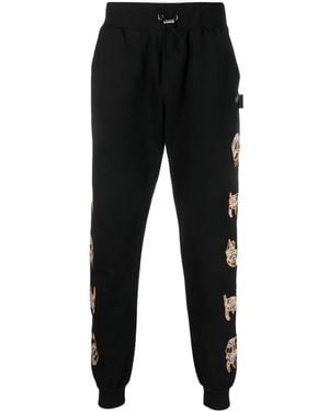 Philipp Plein ペイズリー トラックパンツ - ブラック