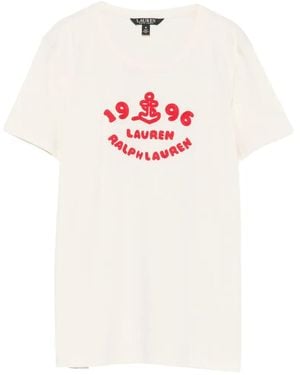 Ralph Lauren Embroidered-Logo T-Shirt - White