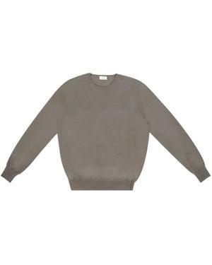 Saint Laurent ラウンドネック プルオーバー - グレー