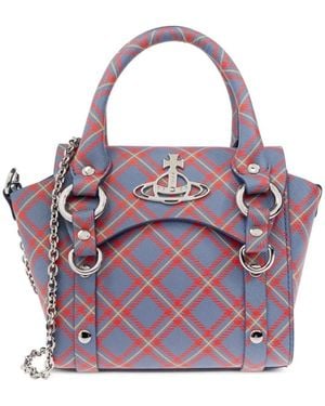 Vivienne Westwood Small Betty Tote Bag - Purple