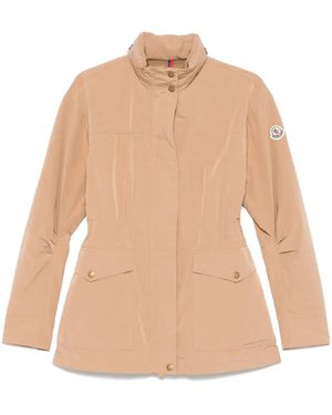 Moncler Coats - Natural