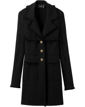 St. John Milano Knitted Coat - Black