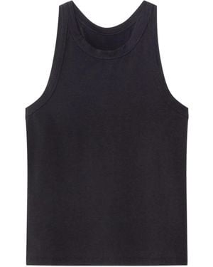 Another Tomorrow Racerback Tank Top - Black