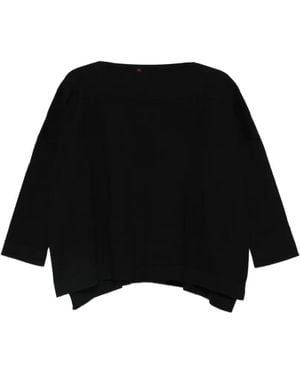 Daniela Gregis Blouse À Manches Trois-Quarts - Black