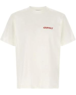 Gramicci Joker Graphic-Print T-Shirt - White