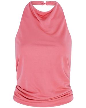 Paris Georgia Basics Arlo Draped Top - Pink