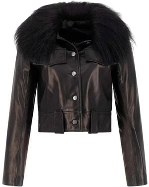 Dan Cassab Fanny Leather Jacket - Black