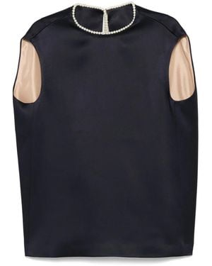 Carven Cocoon Top - Blue