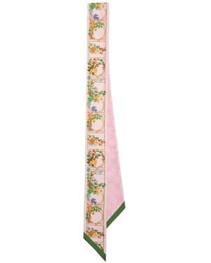 Gucci Cinta Estampada Con Motivo Gg - Blanco