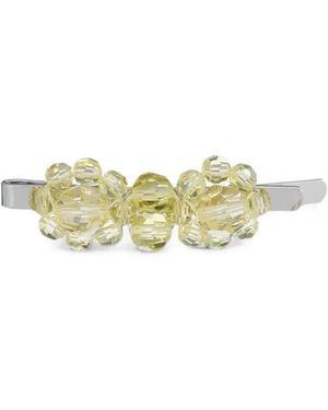 Simone Rocha Haarspange Mit Kristallen - Mettallic