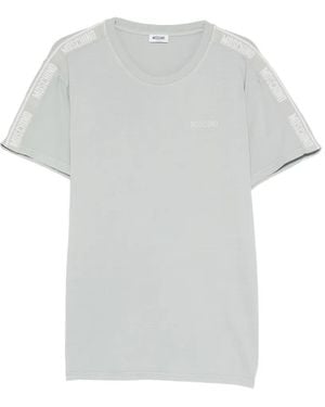 Moschino Logo-Detail T-Shirt - White