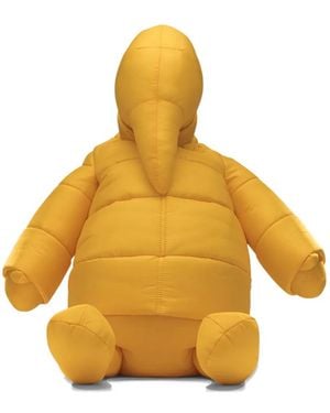 Moncler Monduck Quilted-Finish Logo-Patch Shoulder Bag - Metallic