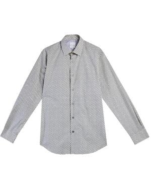 Paul Smith Graphic-Print Shirt - Gray