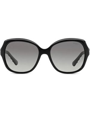 Vogue Eyewear Round Sunglasses - Black