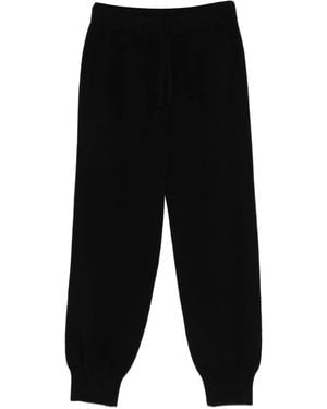 Roberto Collina Drawstring Track Pants - Black