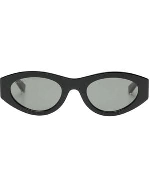 Gucci Gg Geometric Sunglasses - Grey