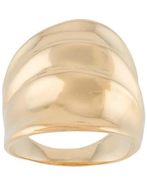Annelise Michelson Polished Draped Ring - White