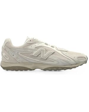 New Balance 204L Leather-Panelled Sneakers - White