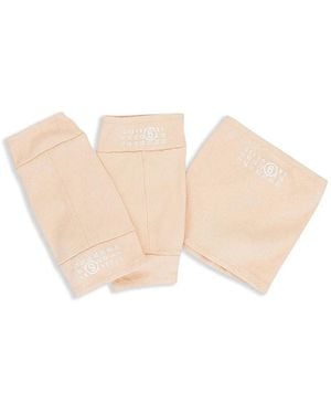 MM6 by Maison Margiela Numbers-Print Accessory Set - White