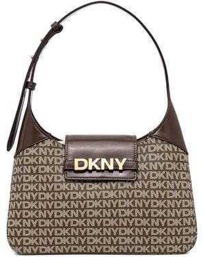 DKNY Avril Shoulder Bag - Gray