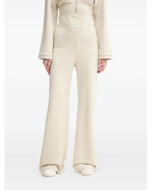 Pinko Corset-Waist Trousers - Natural