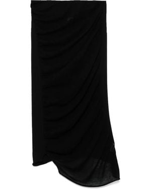 Issey Miyake Ambiguous Midi Skirt - Black
