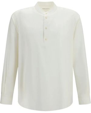 Loro Piana Elia Silk Shirt - White