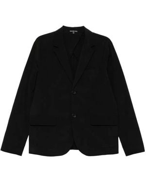 James Perse Cotton Poplin Blazer - Black