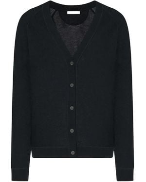 The Row Liberty Buttoned Cardigan - Black