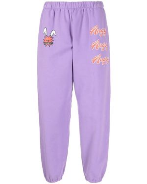 Natasha Zinko Angry トラックパンツ - パープル