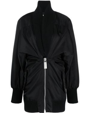 Off-White c/o Virgil Abloh Minikleid Mit Puffärmeln - Schwarz