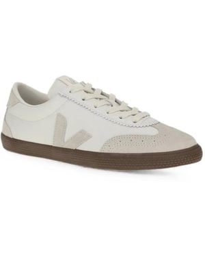 Veja Volley Lace-Up Sneakers - White